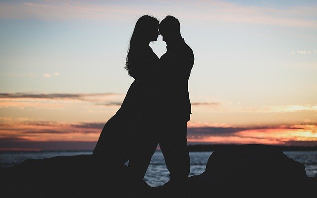 Couples on a beach