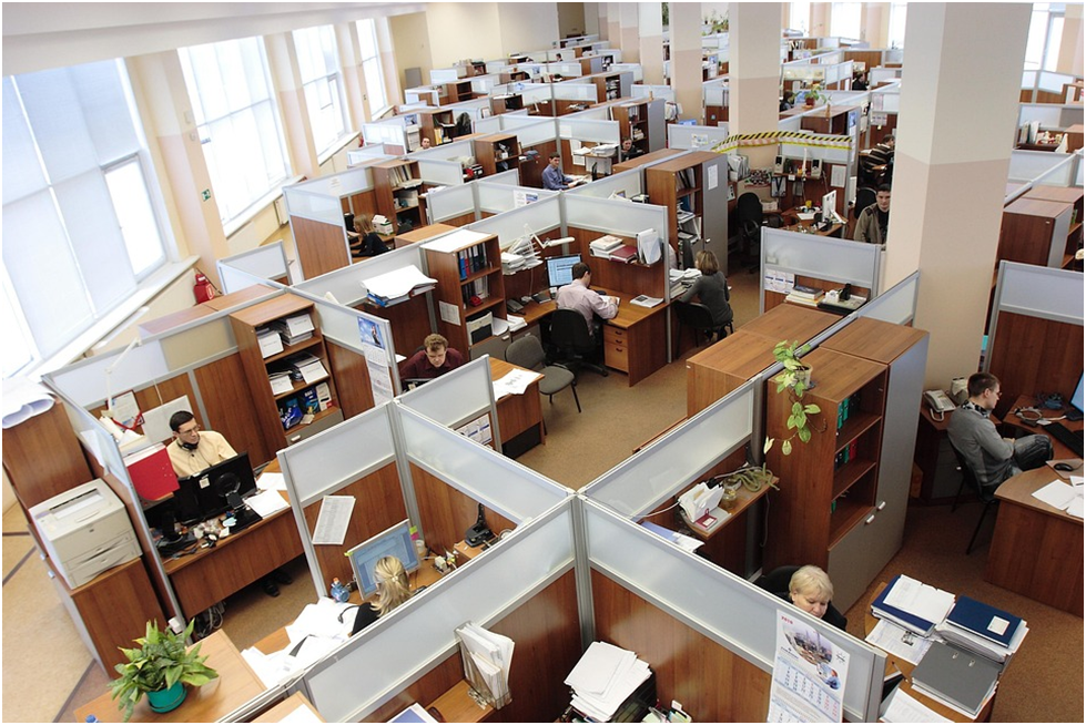 People Are A Company's Greatest Asset Office With Work Stations