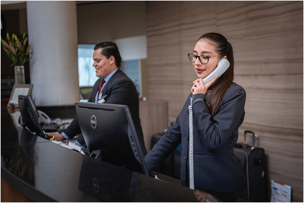 Customer Service Hotel Front Office staff 